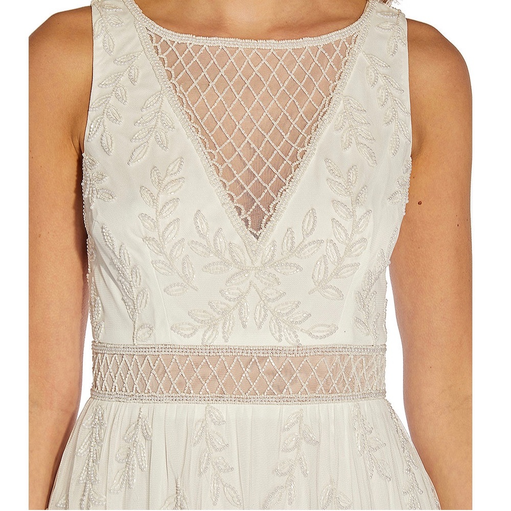Adrianna Papell beaded dress size 6